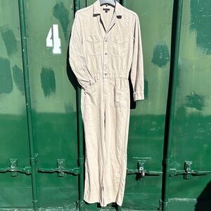 Women's Cream Jumpsuit